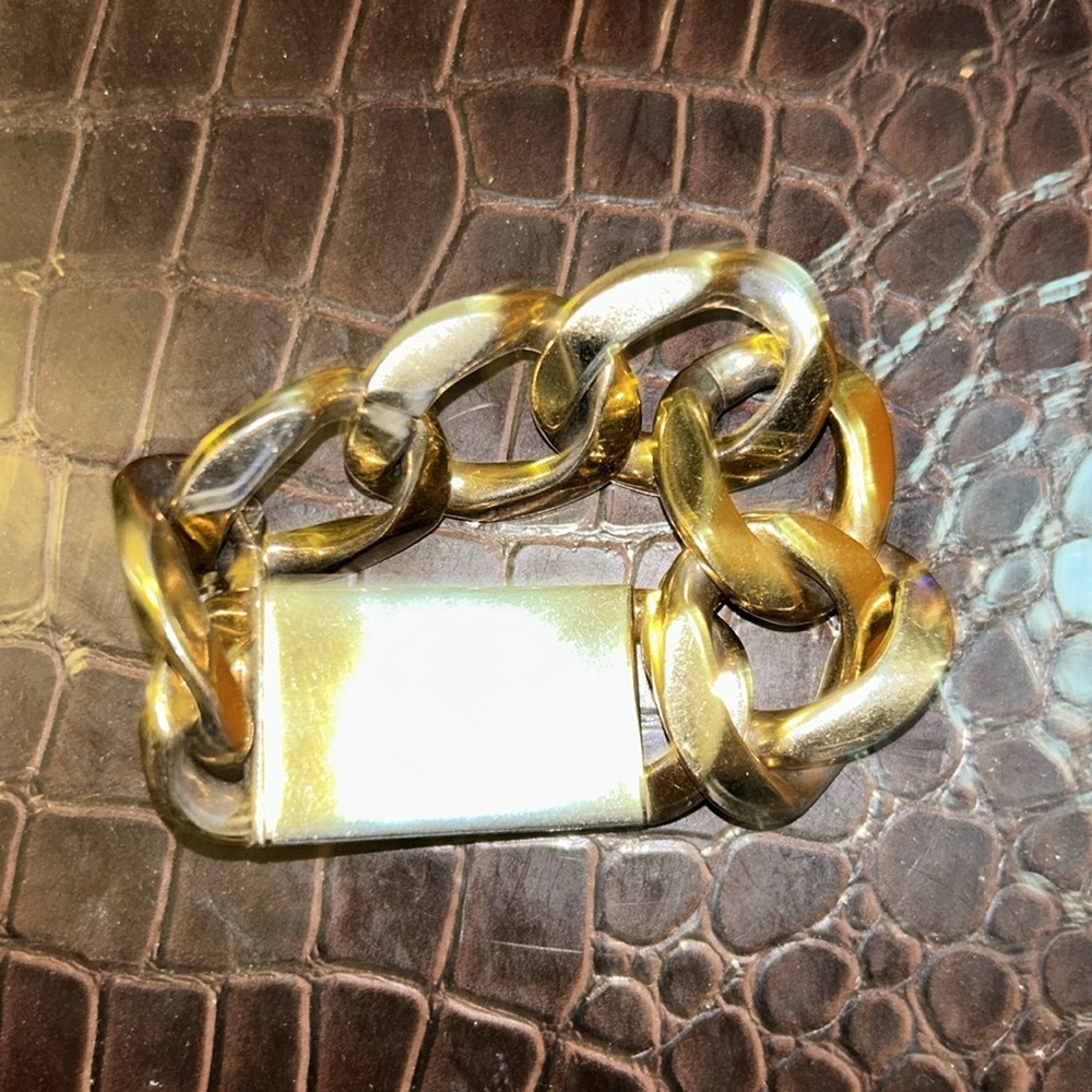 MICHAEL KORS GOLD plated Bracelet - Picture 3 of 5